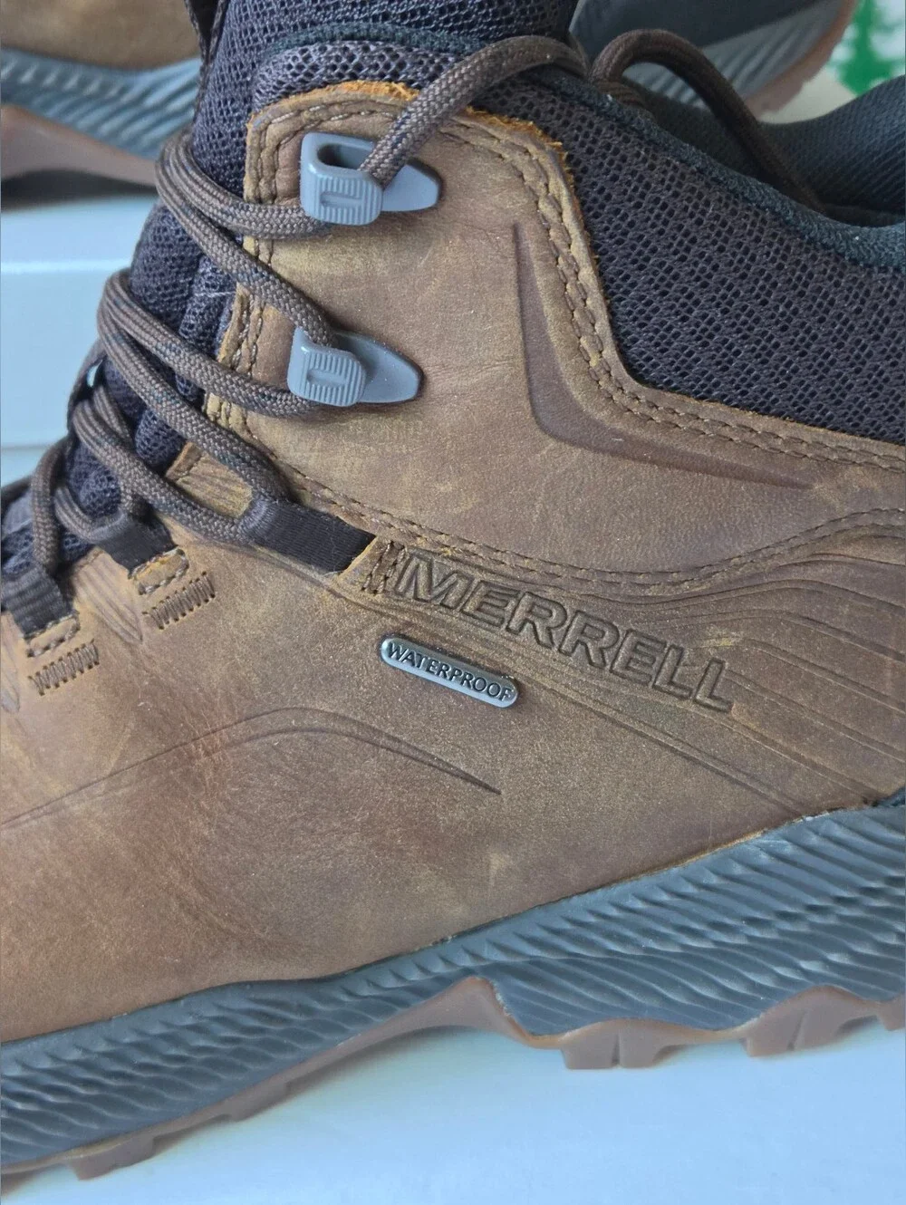 Merrell Forestbound Brown Waterproof Hiking Boots